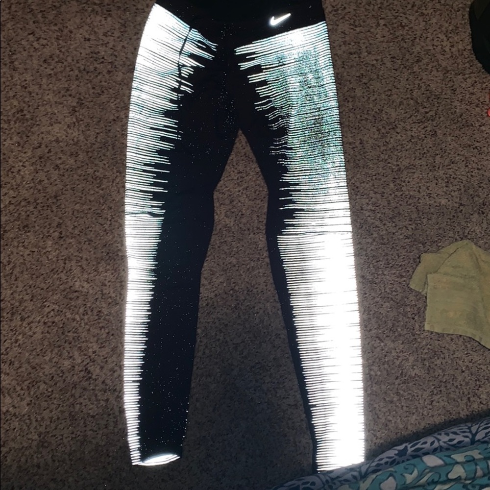 black nike flash reflection leggings